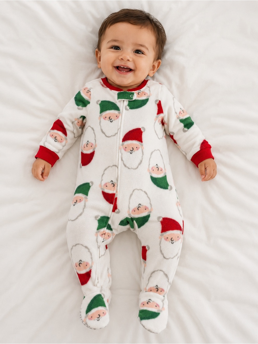 Carter’s Santa Fleece Footed Pajama